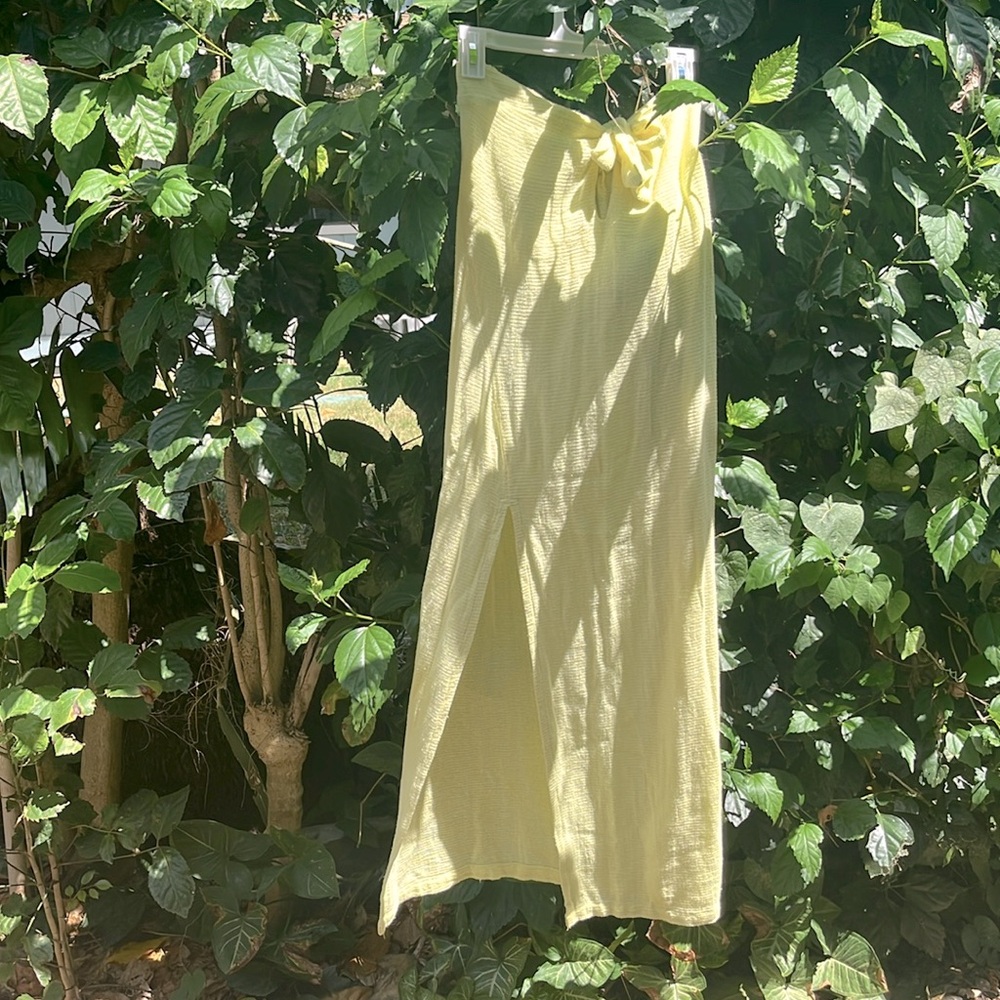 Cali Dreaming Strapless Summer Maxi ☀️